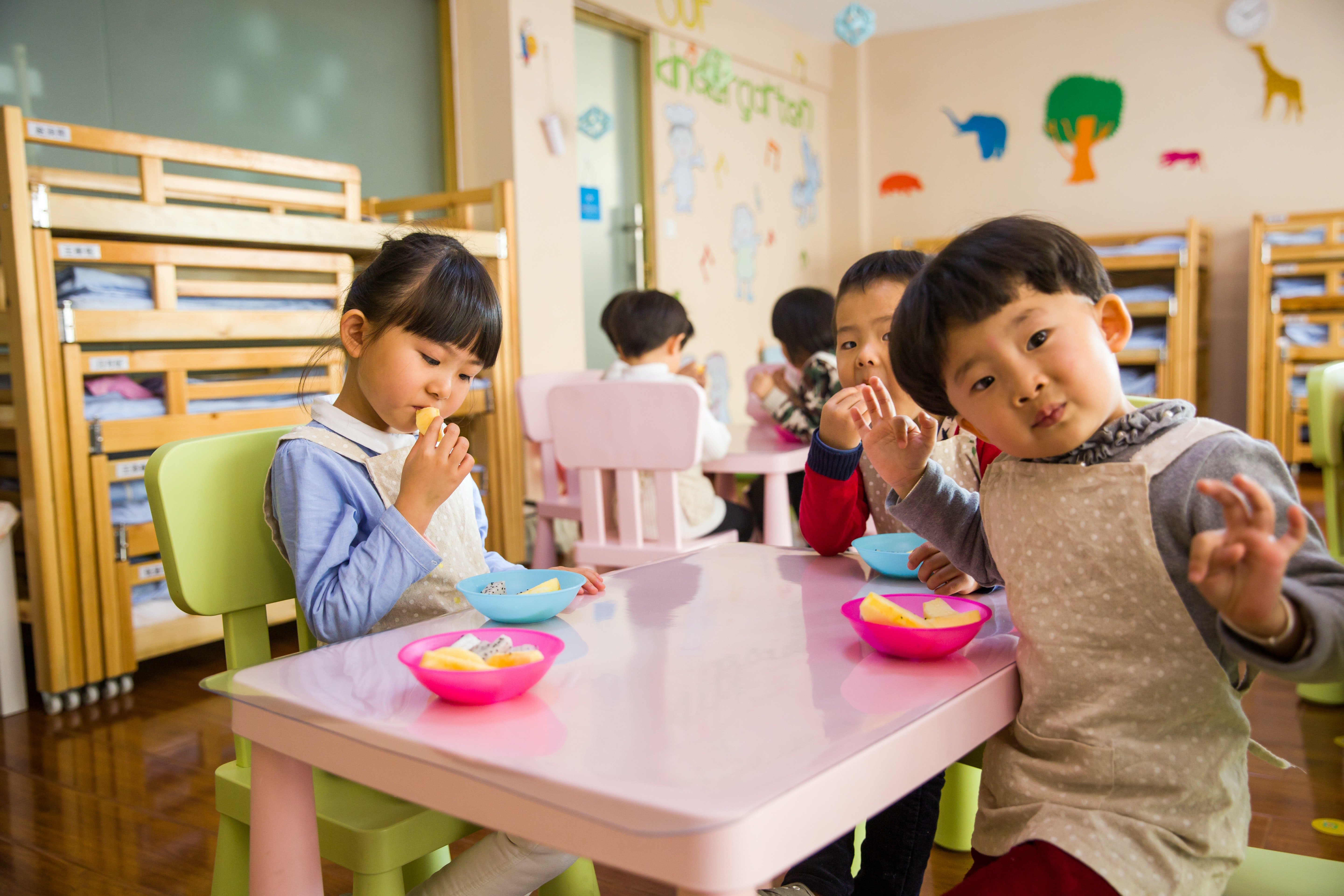 Joyful Moments in a Classroom