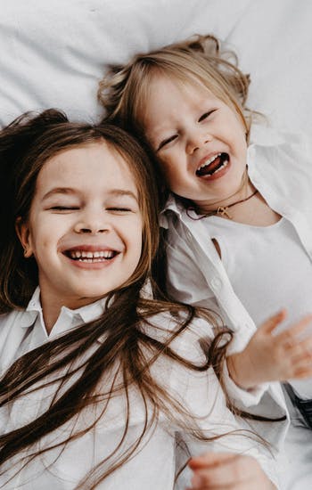 Joyful Moments Between Siblings