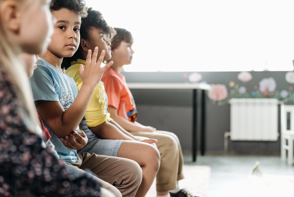 Children Engaged in Classroom Activity