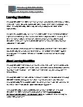 Learning Disabilities Fact Sheet