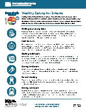 Eating Healthy for Infants Tip Sheet