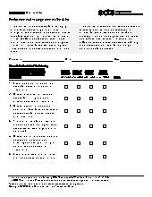 Indoor and Outdoor Spaces Environmental Arrangements Checklist