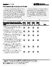 Child Social-Emotional Competence Checklist