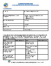 Emergency Preparedness Plan for Child Care Providers and Child Care Centers