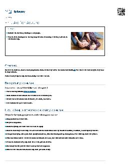 First Aid for Seizures Info Sheet